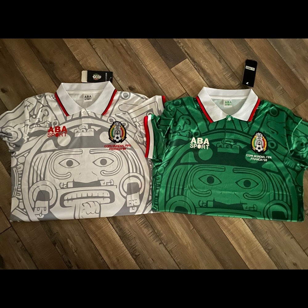 Vintage Mexico 98 World Cup jersey